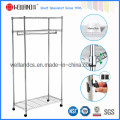 Chrome DIY Metal Bedroom Wardrobe/Garment Rack/ Closet Rack (1309328)